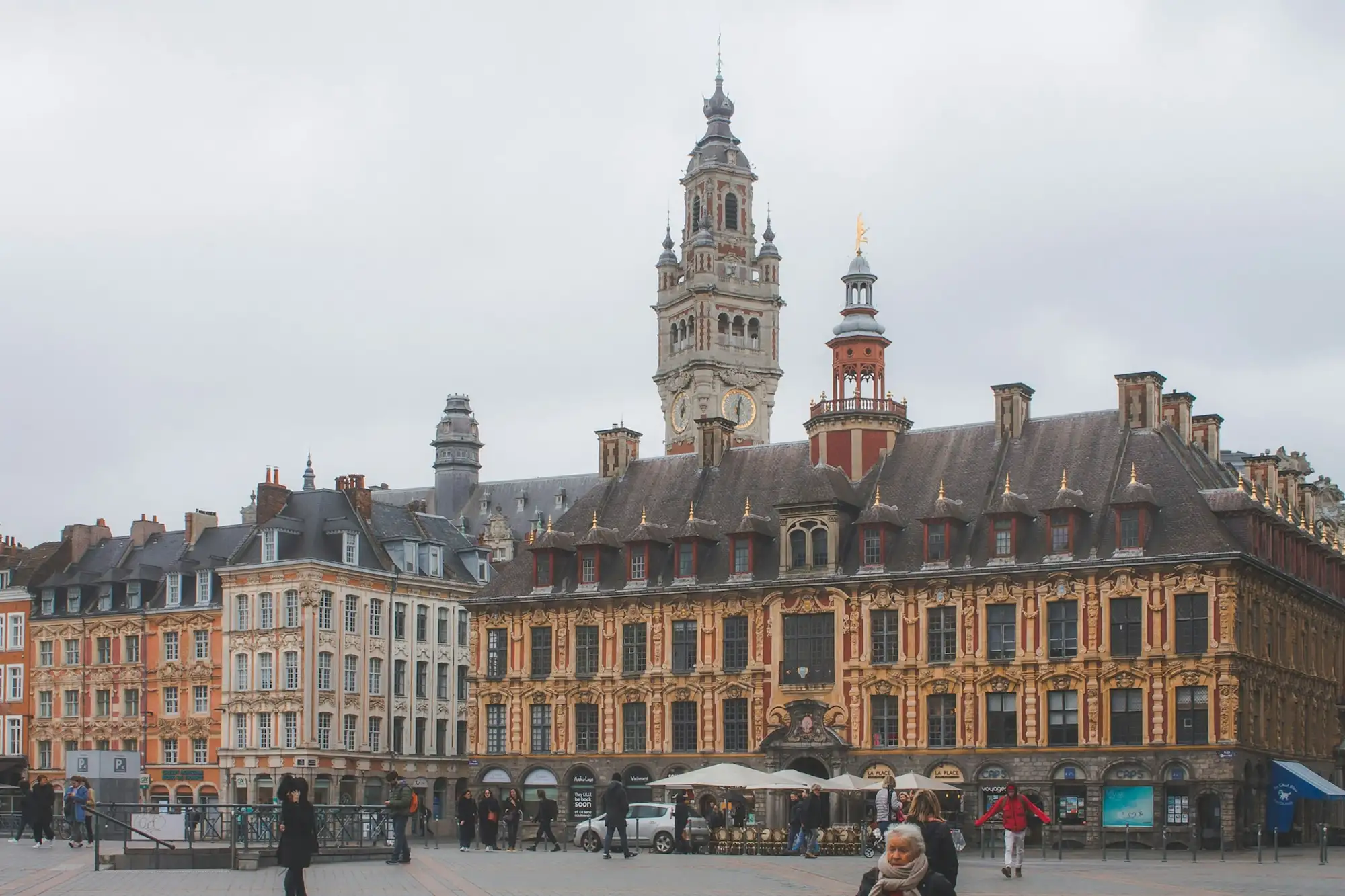 Vue de Lille, une ville étudiante idéale pour un diplôme en bachelor ou mastère