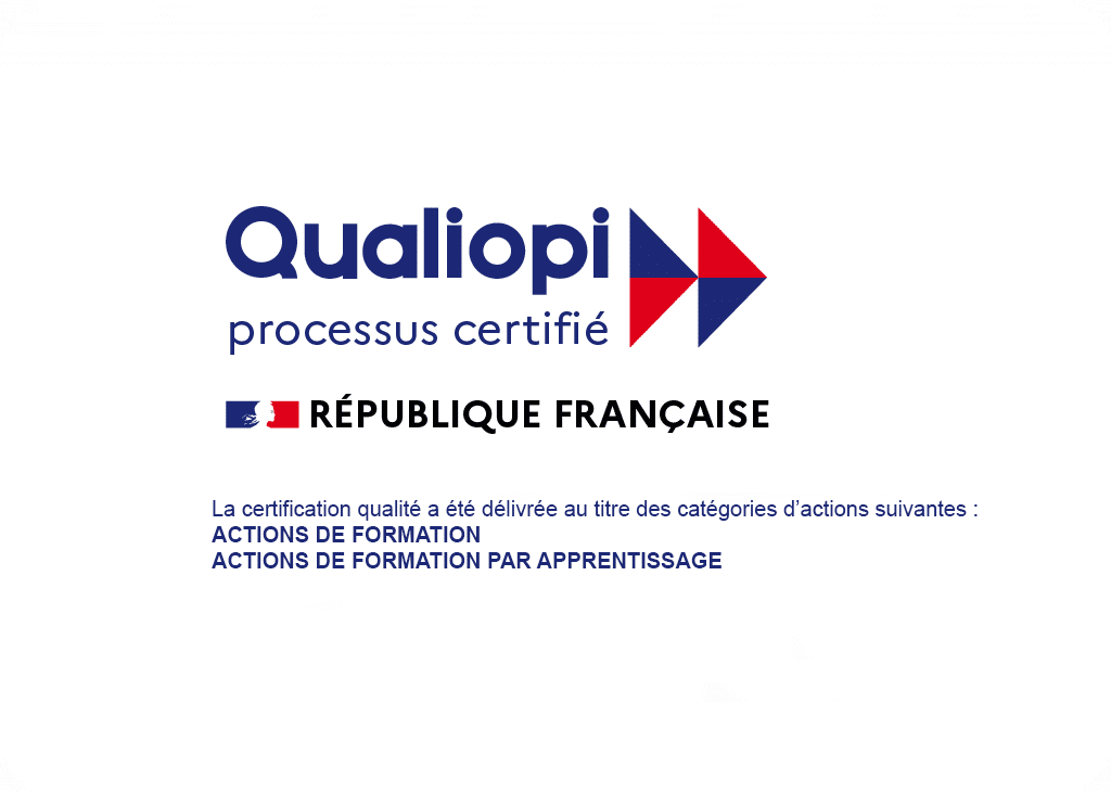 logo Qualiopi Actions de formation Actions de formation par apprentissage